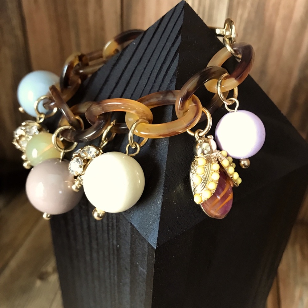 Joan Rivers - Chunky Charm Bracelet
